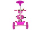 Lean Toys, rowerek trójkołowy, eva, różowy