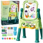 Lean Toys, tablica dwustronna, magnetyczna i kredowa, 48 elementów