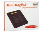 Lean Toys, tablica magnetyczna, kulki i szablony, czerwona