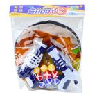 Lean Toys, tarcza do darta z pistoletami, gra zręcznościowa, kapibary, 73,5 cm