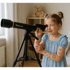 Lean Toys, teleskop aluminiowy ze statywem i akcesoriami