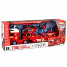Lean Toys, tir laweta, zestaw pojazdów strażackich, 3 szt.