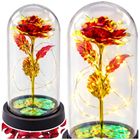 Lean Toys, wieczna róża w kopule, z oświetleniem LED