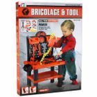 Lean Toys, zestaw majsterkowicza, stolik z narzędziami, 70 cm