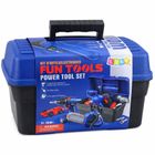 Lean Toys, zestaw majsterkowicza w skrzynce, 30 elementów