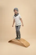 Legginsy chłopięce, szare, Pinokio