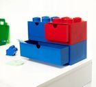 LEGO, Brick 4, pojemnik klocek z szufladą, czerwony
