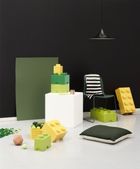 LEGO, Brick 4, pojemnik klocek, zielony