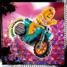 LEGO City, Motocykl kaskaderski z kurczakiem, 60310