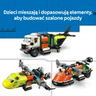 LEGO City, Zestaw z samolotem, ciężarówką serwisową i poduszkowcem, 60505