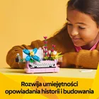 LEGO Creator 3 w 1, Maszyna do pisania z kwiatami, 31169