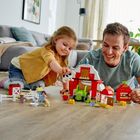 LEGO DUPLO, Stodoła, traktor i zwierzęta gospodarskie, 10952