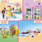 LEGO, Koci Domek Gabi, Statek i spa Gabi i Syrenkotki, 10786