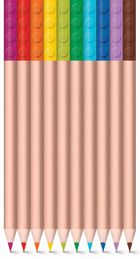 LEGO, kredki z klockiem mocującym, 12 szt.