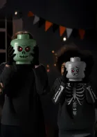 LEGO, mała głowa, zombie, pojemnik do przechowywania, rozmiar XS, 0,36l