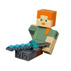 LEGO Minecraft, Minecraft BigFig, Alex z kurczakiem, 21149