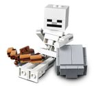 LEGO Minecraft, Minecraft BigFig, szkielet z kostką magmy, 21150