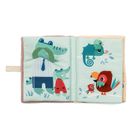 Lilliputiens, Lew Jack, "A kuku", miękka książeczka aktywizująca, 9m+