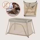 Lionelo, Alice, łóżeczko turystyczne, 3w1, Beige Olive