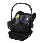 Lionelo, Astrid, fotelik samochodowy z bazą, i-Size, Black Grey, 40-87 cm