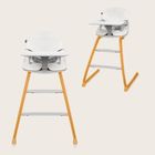 Lionelo, Dalia, krzesełko do karmienia, grey stone natural