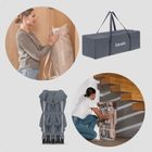 Lionelo, Florence XL Easy Fold, kojec, grey stone