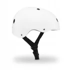 Lionelo, kask ochronny, White, rozmiar 50-56 cm