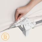 Lionelo, Lora, barierka ochronna do łóżka, Beige Sand