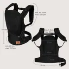 Lionelo, Margareet, nosidełko dla niemowląt, air black