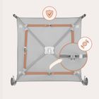 Lionelo, Mille Plus, kojec wielofunkcyjny, grey green