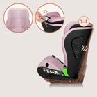 Lionelo, Neal, fotelik samochodowy, i-Size, Pink Lilac, 100-150 cm