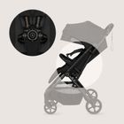 Lionelo, Tansi, wózek spacerowy, black onyx