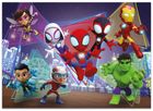 Lisciani, Spidey i super-kumple, puzzle dwustronne, 192 elementy