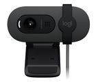 Logitech, Brio 100, webcam, kamerka internetowa, black
