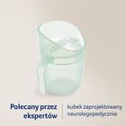 Lovi, Genius, kubek treningowy, pistachio ,150 ml