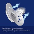Lovi, Night&Day, smoczek silikonowy, dynamiczny, 0-6m, 2 szt.