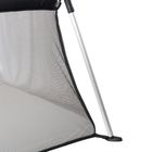 Luna Bambini, lekkie łóżeczko turystyczne, bez montażu, czarne