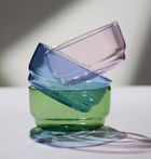 Lyngby Glas, 12 cm 2 szt. niebieskie 32368