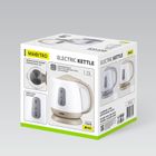 Maestro, czajnik elektryczny, beżowy, 1l, 1100W, MR-012