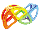 Magformers, Basic, Curve, klocki magnetyczne, 20 elementów