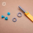 Makedo, Roto-Ring, zestaw pierścieni obrotowych, 16 elementów