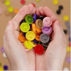 Makedo, Scru-Dot, ozdobne nakładki na śrubki, Wild Things, 36 elementów