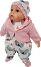 Mario, interaktywna lalka bobas, koala, 45 cm