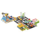 Marioinex, Mini Waffle, City, Pokaz lotniczy, klocki konstrukcyjne, 148 elementów