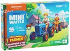 Marioinex, Mini Waffle, Farmer, Traktory i wypasiona łąka, klocki konstrukcyjne, 110 elementów
