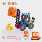 Marioinex, Mini Waffle, Farmer, Wózek widłowy, klocki konstrukcyjne, 50 elementów