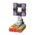 Marioinex, Mini Waffle, Green Blocks, klocki konstrukcyjne, 206 elementów