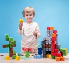 Marioinex, Mini Waffle, Green Blocks, klocki konstrukcyjne, 302 elementy