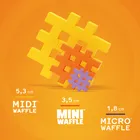 Marioinex, Mini Waffle, Pastel, klocki konstrukcyjne, 300 elementów