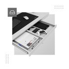 Mark Adler, Leader 8.2, biurko z regulacją wysokości, White, 120 cm